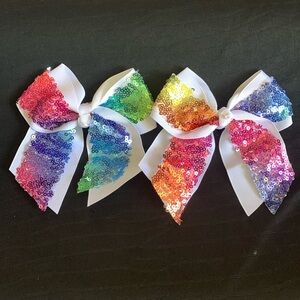 Sparkly bows 2 pack